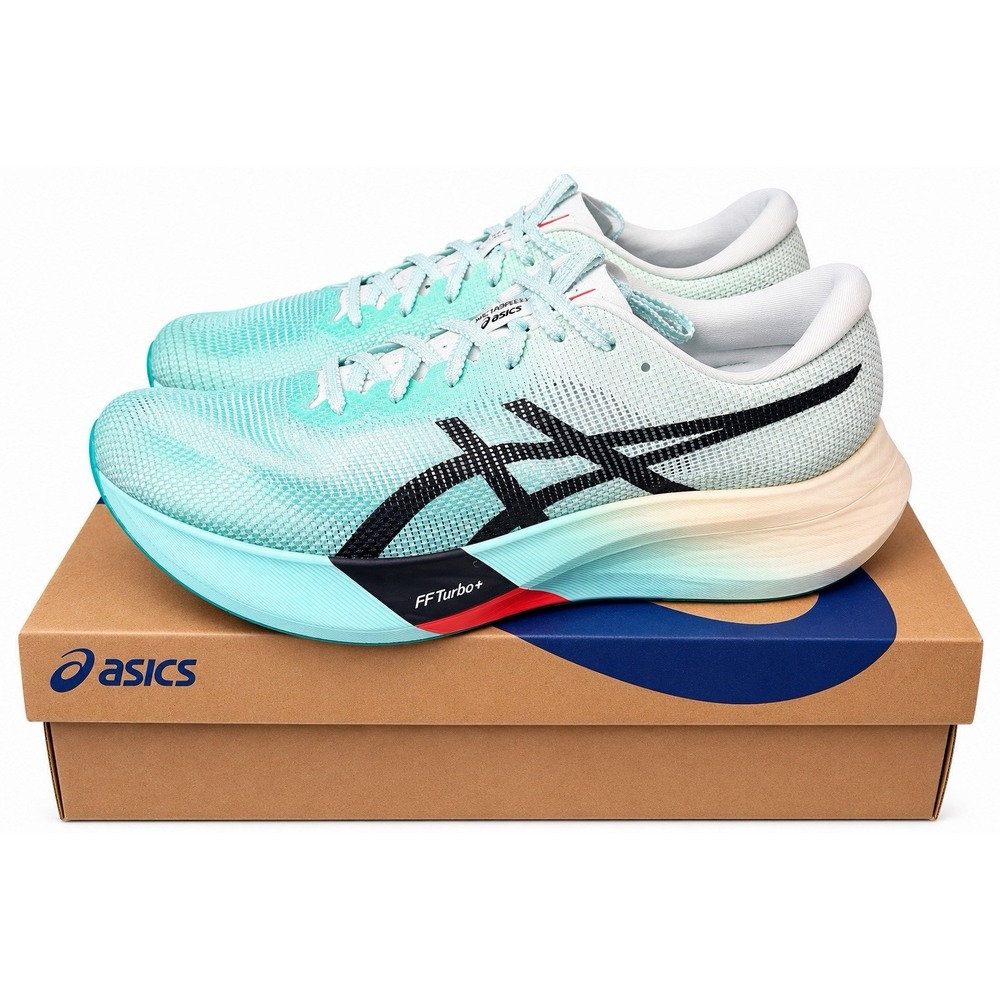 ASICS Metaspeed Edge Paris Illuminate Mint Black Men's Size 10 Running Shoes